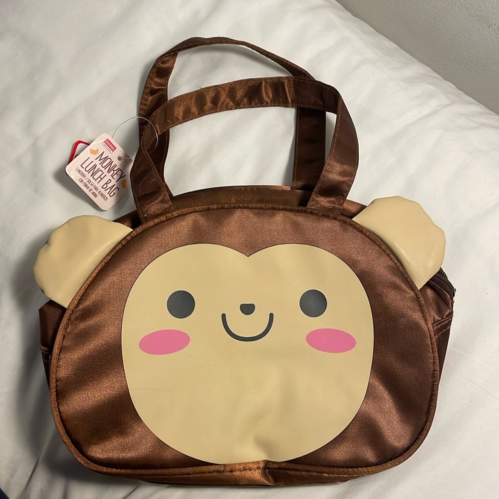 Daiso Monkey Lunch Bag